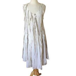 white closet elements linen blend dress Osmanthus 01 main image 0